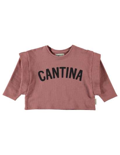 SUDADERA Piupiuchick CANTINA Rosa Niña