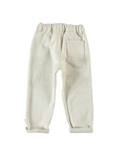 PANTALON Piupiuchick Denim Blanco Unisex