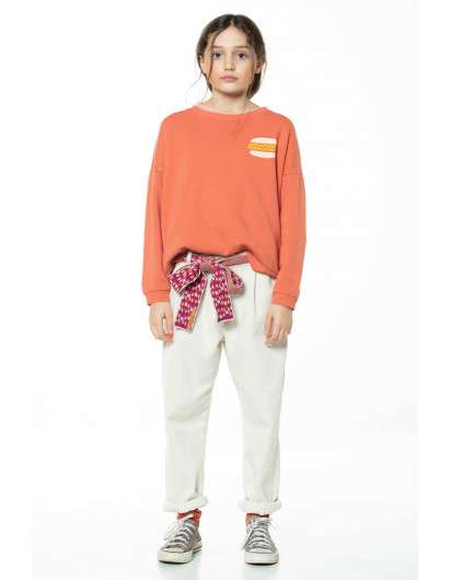PANTALON Piupiuchick Denim Blanco Unisex