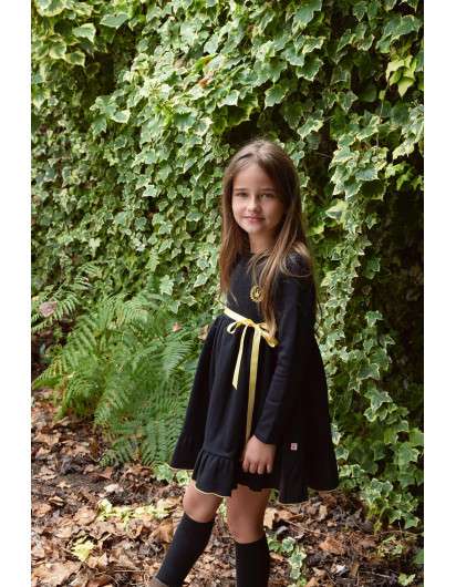 Vestido Sahntal  EVA CASTRO Negro Jogging  NINA