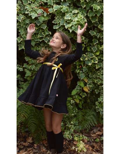 Vestido Sahntal  EVA CASTRO Negro Jogging  NINA
