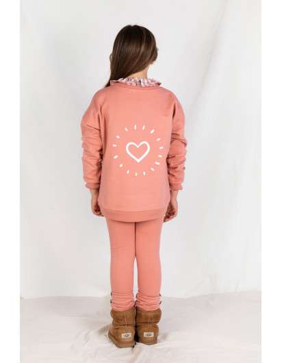 Sudadera Baby Paris Love Unisex