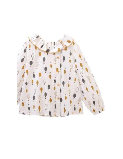 Pichi y Blusa  Dadati Gris Cuadros Niña