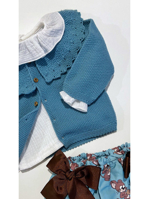 Chaqueta deportiva Adidas Detalles AZUL