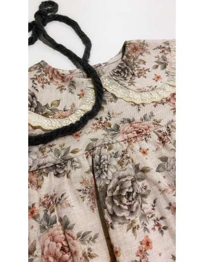 Blusa Flores Romántica Niña Baby Yiro