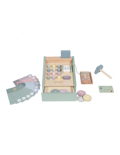 CAJA REGISTRADORA DE MADERA CON ESCANER Little Dutch en