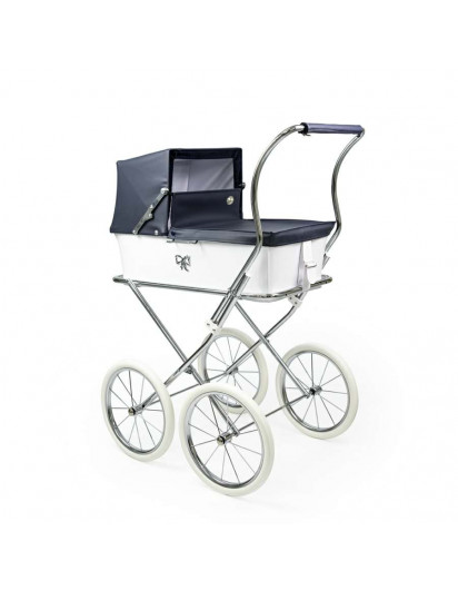 Carrito de muñeca Bebelux Coche Donosti blanco en Maunaloakids