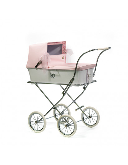 Carrito de muñeca Bebelux Donosti rosa en Maunaloakids