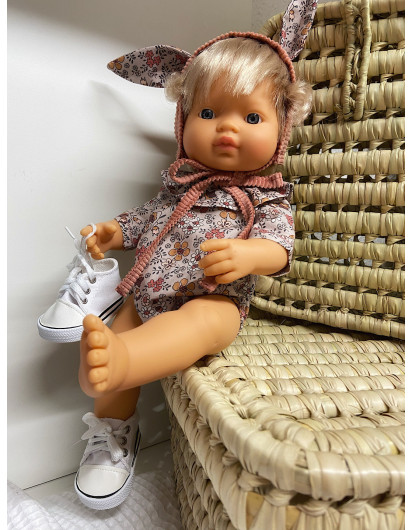 Playeros Blancos para Muñeca CANDIDAS DOLLS en Maunaloakids