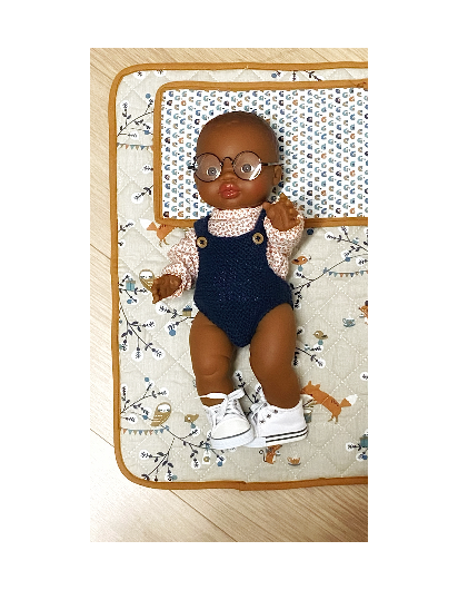 Cambiador Gordi hecho a medida CANDIDAS DOLLS en Maunaloakids