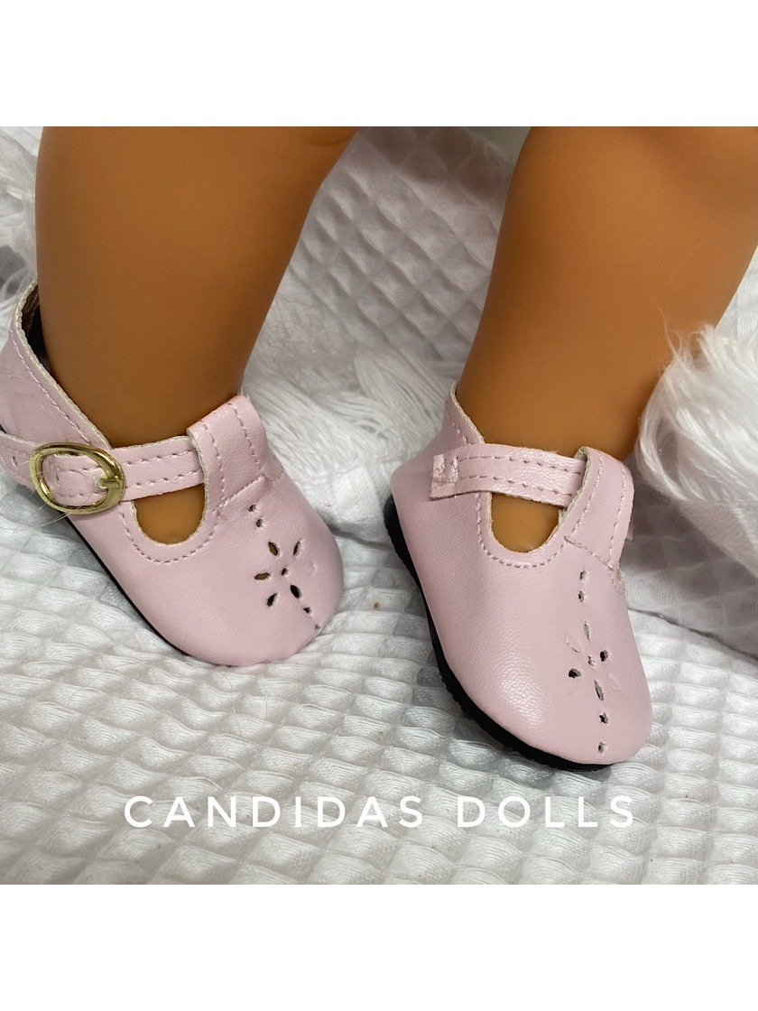 Zapatos Rosas para Muñeca CANDIDAS DOLLS en Maunaloakids