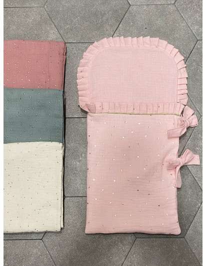Saco Lazada para Muñeca Rosa | Candidas Dolls en Maunaloakids