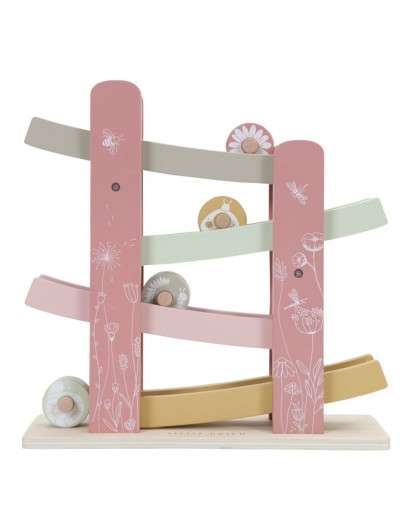RAMPA DE CARRERAS FLOWERS ROSA LITTLE DUTCH en Maunaloakids
