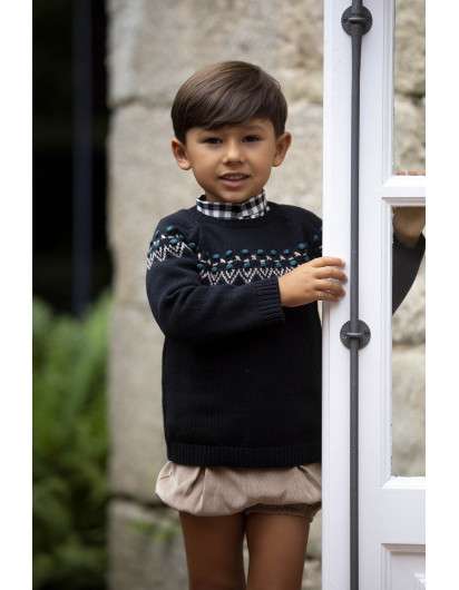 Conjunto Kids Chocolate KOALAS Camisa y Bombacho Niño en