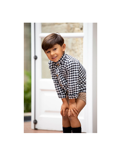 Conjunto Kids Chocolate KOALAS Camisa y Bombacho Niño en