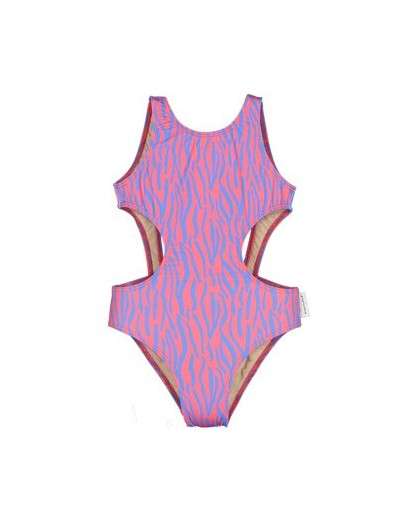 Trikini PiuPiuchick Print Rosa Azul Niña en Maunaloakids