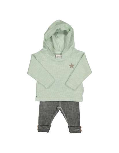Leggings Piupiuchick Gris Lavado Niña en Maunaloakids