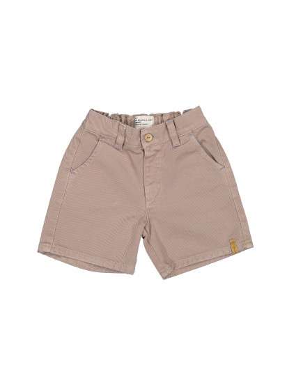 Short Piupiuchick Taupe Niño en Maunaloakids