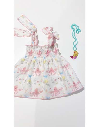 Vestido Pulpo Estampado Mon Petit Bonbon. Colección Pulpo en
