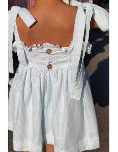 Vestido Azul Laila Boetie Tirantes en Maunaloakids