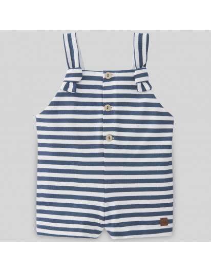 Peto Azul Rayas Paz Rodriguez Unisex Solar en Maunaloakids