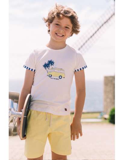 Conjunto Solar Paz Rodriguez Camiseta y Short Niño en