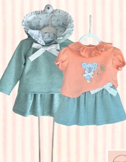 Conjunto Valentina Bebes Koala Jogging 3 piezas en Maunaloakids