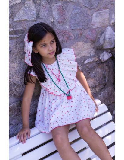 Vestido BiaBia La Martinica Volante Niña en Maunaloakids