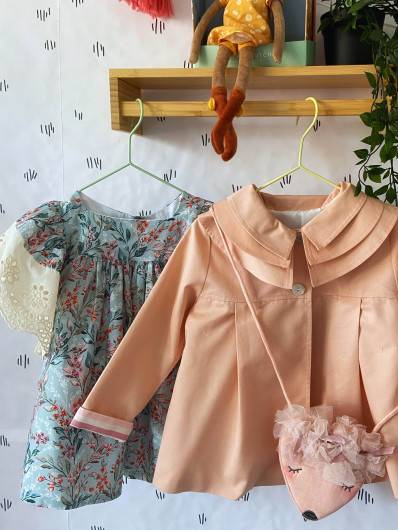 Parka Valentina Bebes Rosa Niña en Maunaloakids
