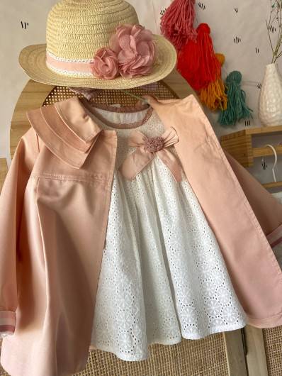 Parka Valentina Bebes Rosa Niña en Maunaloakids