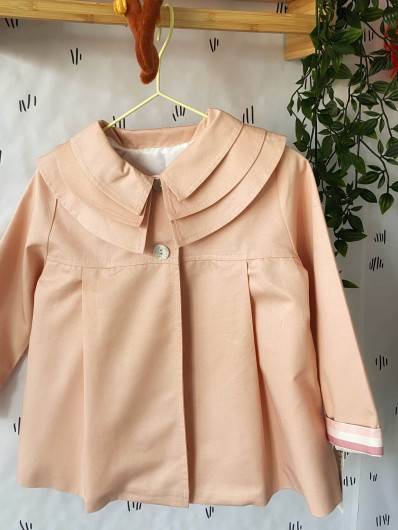 Parka Valentina Bebes Rosa Niña en Maunaloakids