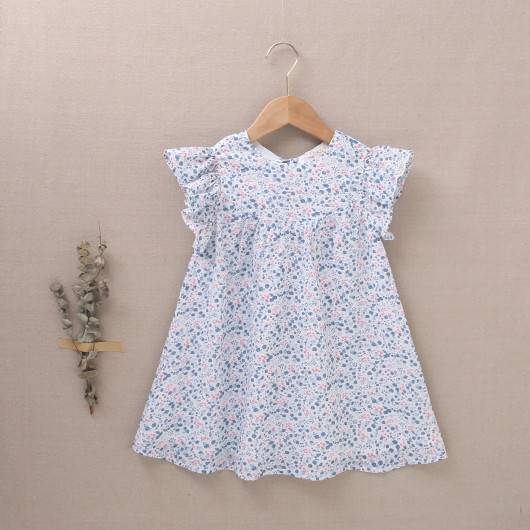 Vestido Liberty Dadati Niña. Colección Bohemia en Maunaloakids