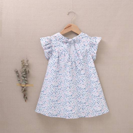 Vestido Liberty Dadati Niña. Colección Bohemia en Maunaloakids