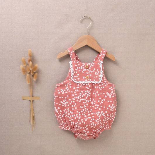 Ranita Rosa Dadati Niña. Colección Muselina en Maunaloakids