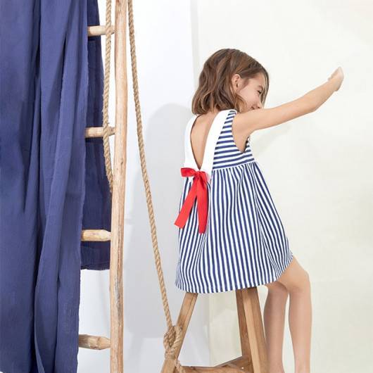 Vestido Marinero Dadati Niña. en Maunaloakids