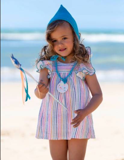 Jesusito Rayas Kids Chocolate Niña. Colección Peces en