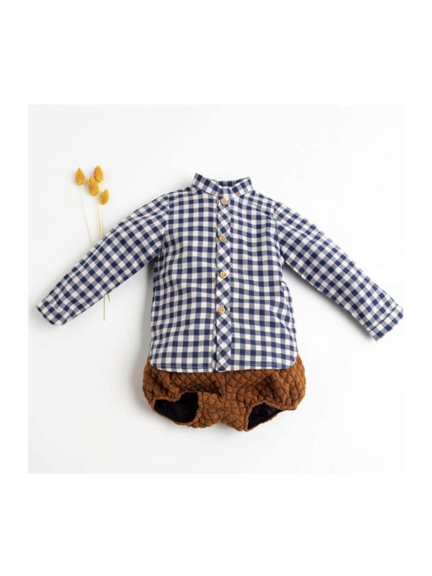 Camisa Navy Kids Chocolate OSO POLAR Niño Producto estándar assessment list Listado de productos help Ayuda - Ma Talla de Ropa 24M