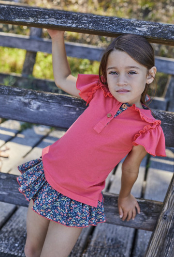 Conjunto SILVESTRE La Martinica Polo y Short Niña