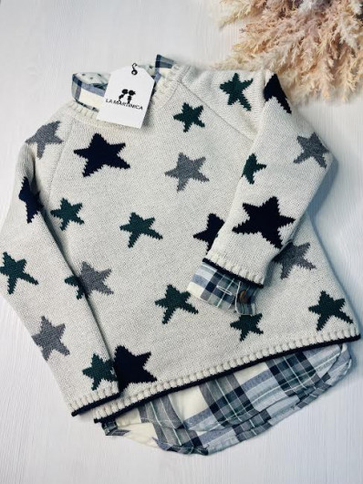 Jersey PANDORA estrellas La Martinica Niño