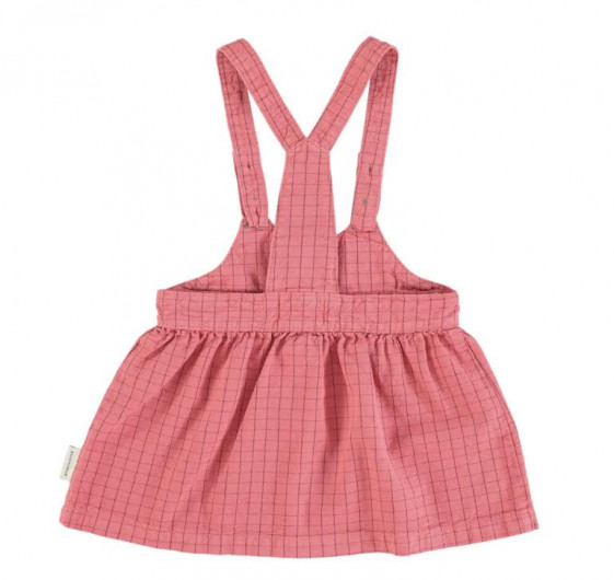 Vestido peto Piupiuchick frambuesa Niña