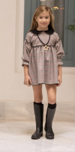 Vestido Pilar Batanero cuadros