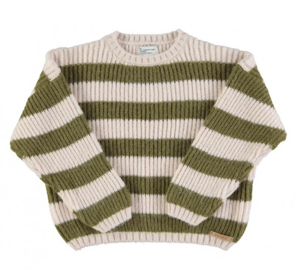 Jersey Piupiuchick unisex rayas verde