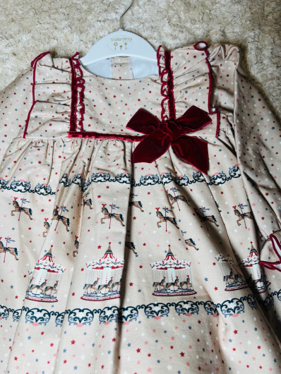 Vestido Valentina Bebes CARRUSEL Niña