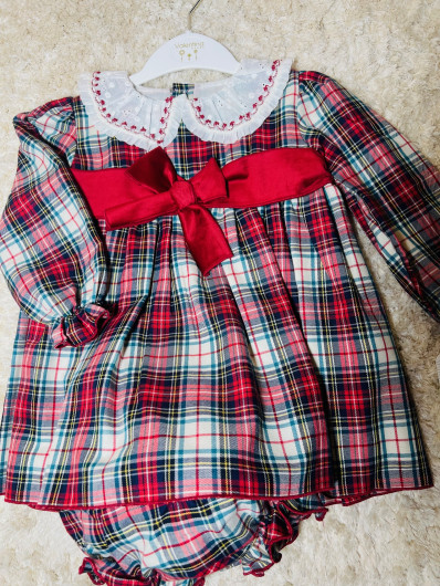 Vestido Valentina Bebes ESCOCIA Niña
