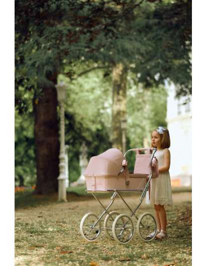 Carrito de muñeca Bebelux Sweet Love con Bolso Panera