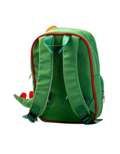 MOCHILA DINOSAURIO VERDE INCA