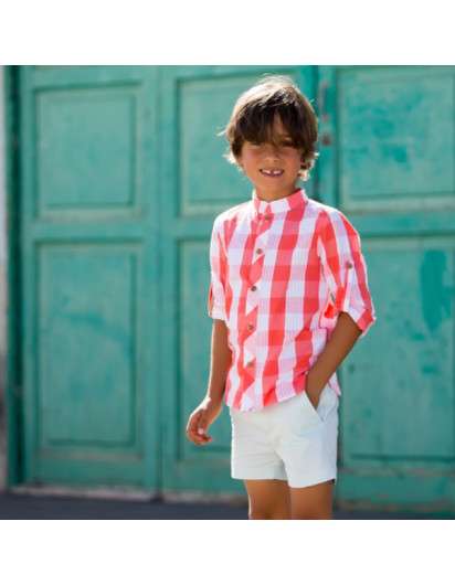SHORT KIDS CHOCOLATE AGUAMARINA NINO