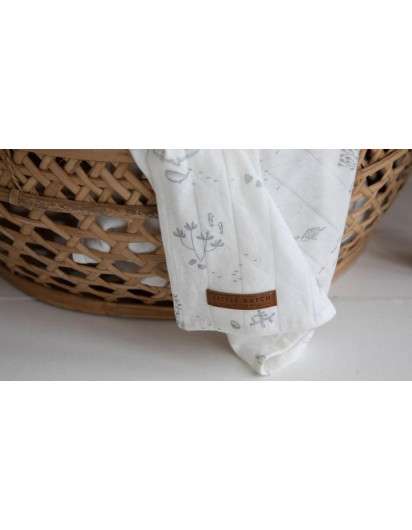 Muselina Little Dutch Ocean Blanca