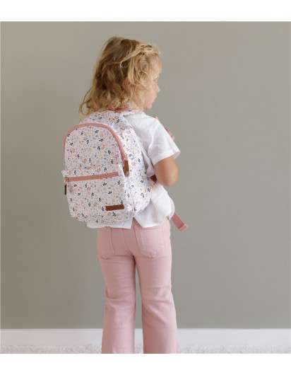 MOCHILA SPRING FLOWERS LITTLE DUTCH