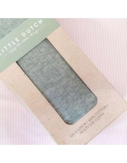 Muselina Little Dutch Grande Mint